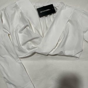 Brand new Pretty Little Thing White Long sleeve